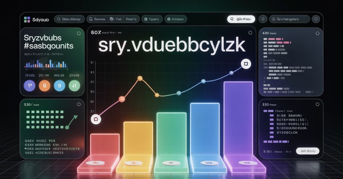 Sryzvduebbcylzk: A Deep Dive into Digital Trends Guide