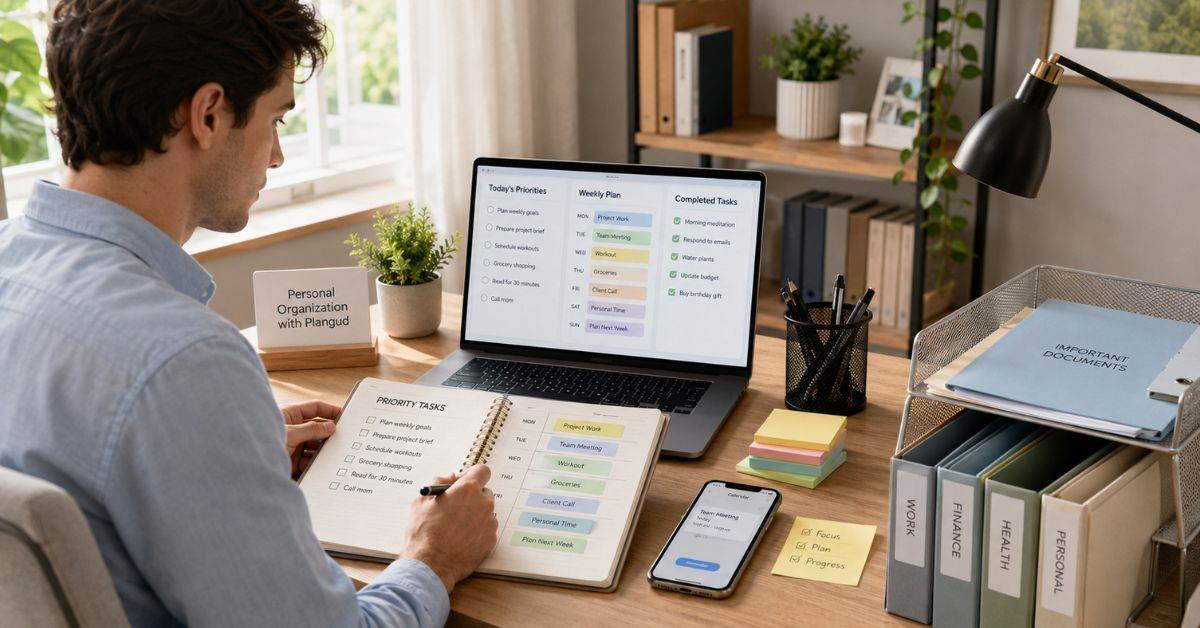 Plangud: Smart Planning for Productive Daily Living