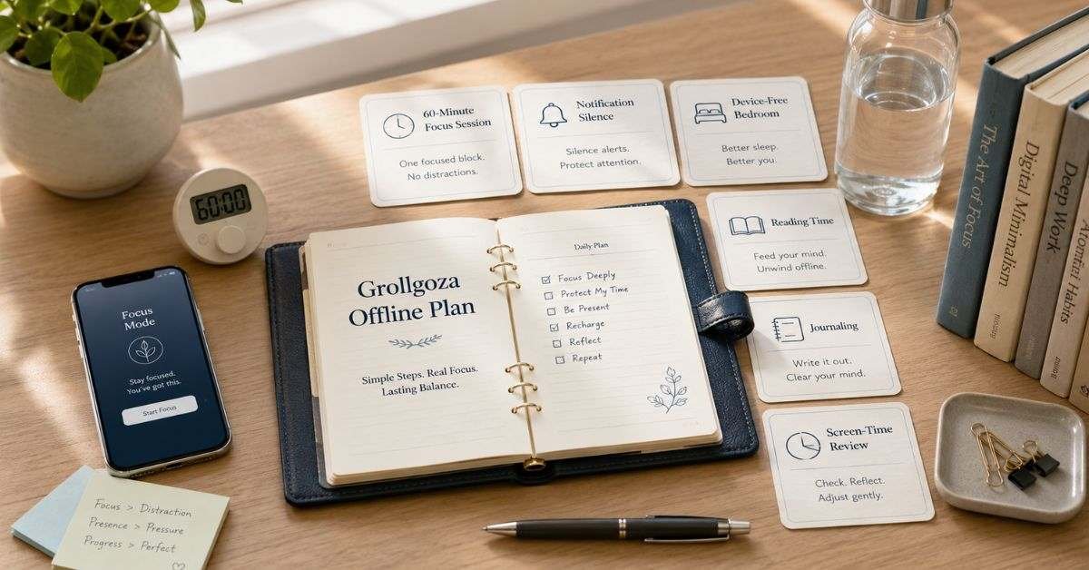 Grollgoza Offline: Digital Wellness & Focus Guide