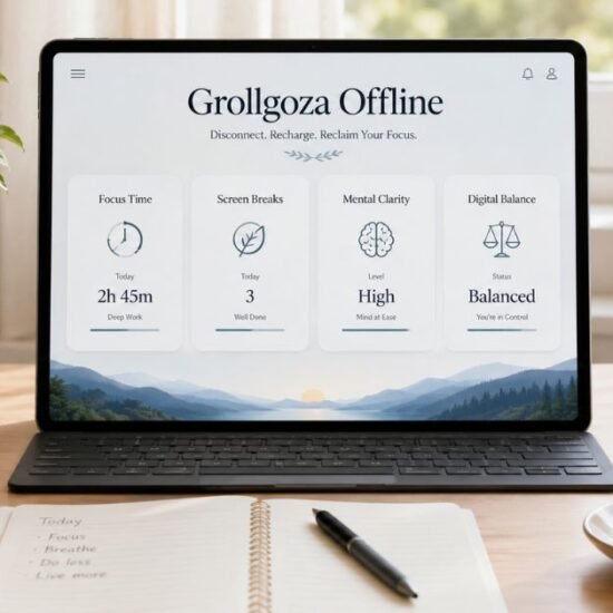 Grollgoza Offline: Digital Wellness & Focus Guide
