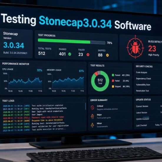 Testing Stonecap3.0.34 Software: Errors, Updates and Fixes
